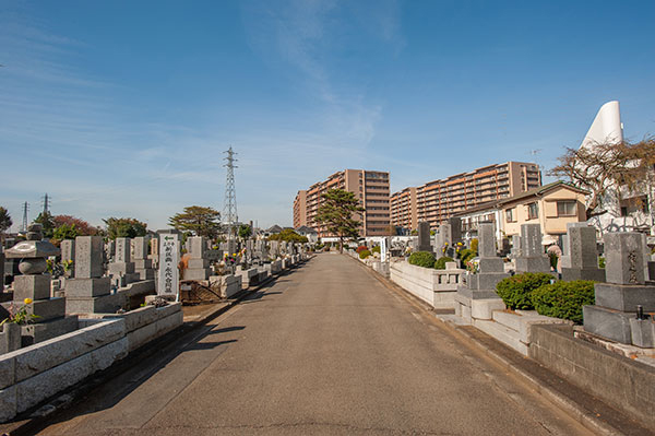 西教寺墓地 画像
